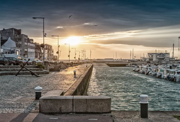 Piękne wybrzeże Normandii - Francja — Zdjęcie stockowe