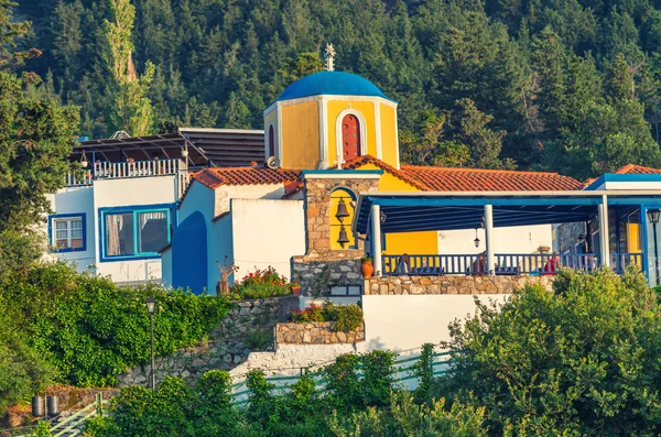 Casa tradicional de la isla griega — Foto de Stock