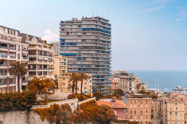 Bela vista aérea de Mônaco - Montecarlo, França — Fotografia de Stock