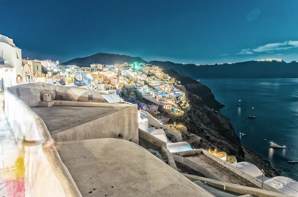 Santorini krajina v létě — Stock fotografie