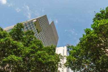 Singapur 'un güzel silüeti