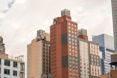 Manhattan gökdelenlerin çarpıcı görünümü