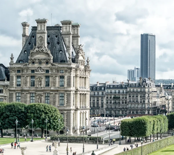 Architettura e parchi di Parigi — Foto Stock