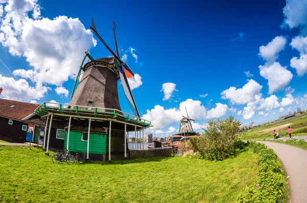 Architectural detail of Zaanse Schans, Netherlands — Stock Photo, Image