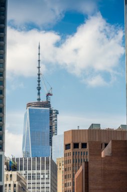 Downtown Manhattan'ın güzel manzarası