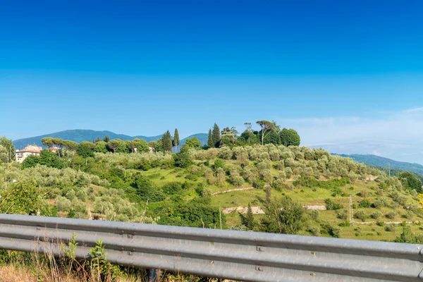 Tuscany. Hills i vårsäsongen, Italien — Stockfoto