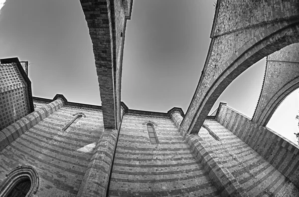 Arkitekturen i detalj i Perugia, Umbrien — Stockfoto