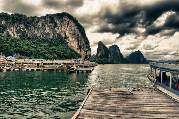 Fishermen's Village, Thailand — Stock Photo, Image