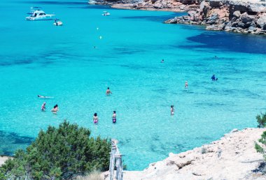 Cala Saona Beach İspanya