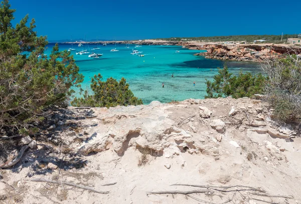 Plage de Cala Saona, Espagne — Photo