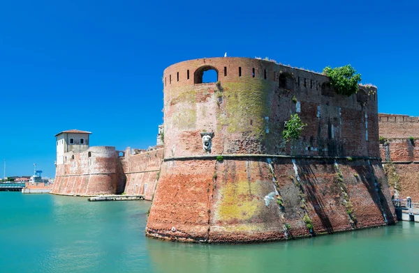 Antigua fortaleza Fortezza Nuova en Livorno —  Fotos de Stock