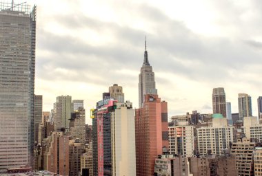 New York şehrinin silüeti