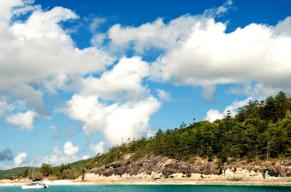 Whitehaven beach, Austrálie — Stock fotografie