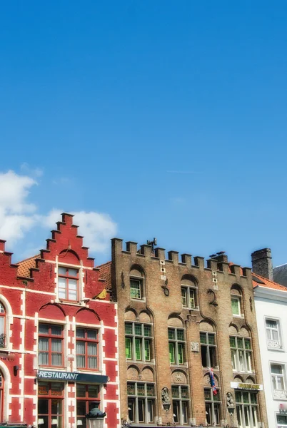 Architecture and Colors of Bruges — Stock Photo, Image