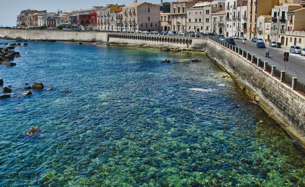 Arquitectura de la ciudad en Sicilia — Foto de Stock