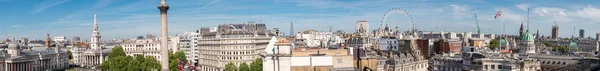 Panorama sul tetto di Trafalgar Square, Londra — Foto Stock