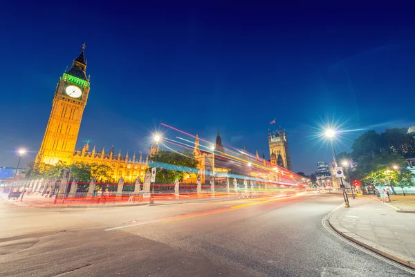 Big Ben and Westminster Palace, London — Stock Photo, Image