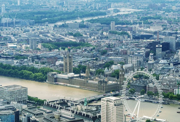 Domy Parlamentu i Westminster, Londyn — Zdjęcie stockowe