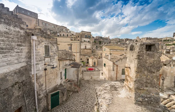 Oldtidsbyen Matera, Italia – stockfoto