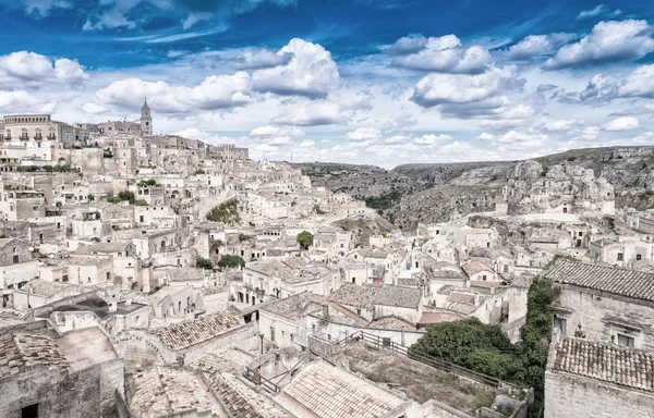 Древнє місто Матера (Італія) — стокове фото