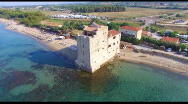 Torre Mozza Kulesi İtalya.
