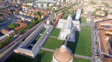 Mucizeler Meydanı Panorama, Pisa.