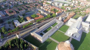 Mucizeler Meydanı Panorama, Pisa.