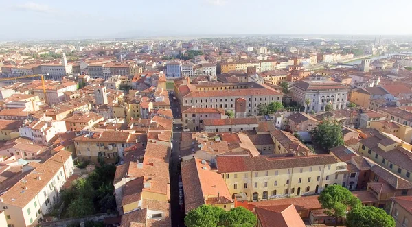 Aerial view of Pisa town in Italy — Stock Photo, Image