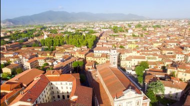 Hava panoramik Pisa, İtalya