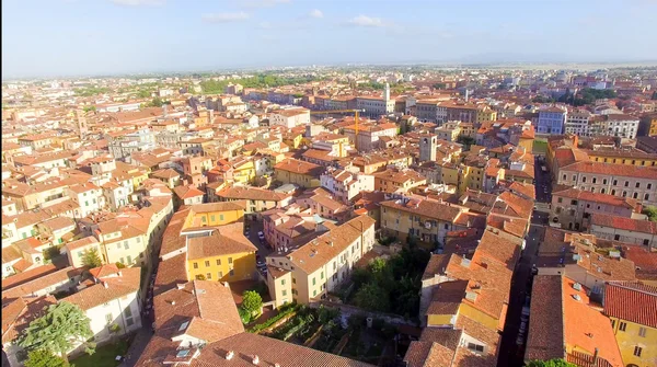 Vista panoramica aerea di Pisa, Italia — Foto Stock