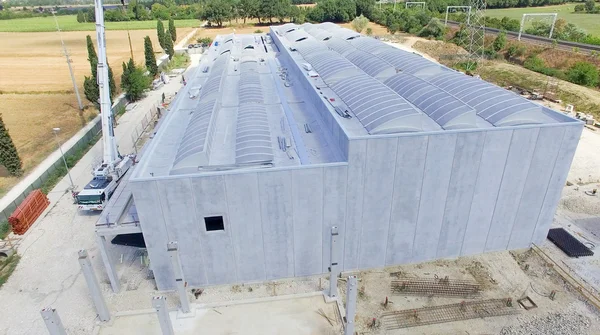 Lugar de construcción, trabajo en curso — Foto de Stock