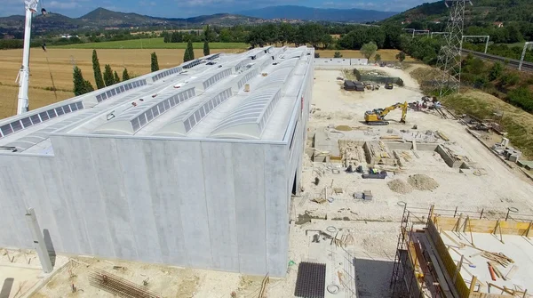 Vista aérea de la obra — Foto de Stock