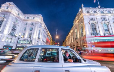 Gece Londra Regent Street
