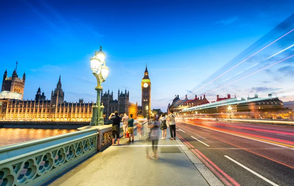 Westminster geceleri. Londra — Stok fotoğraf