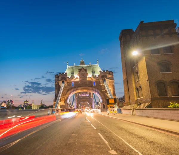 Piękna nocna panorama Londynu — Zdjęcie stockowe