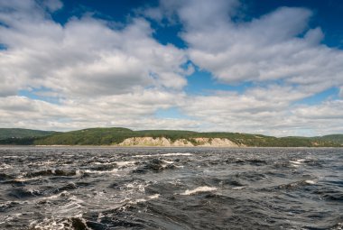 Kanada'da suları Saint Lawrence Nehri