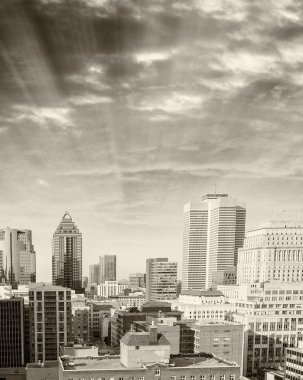 Montreal şehir panoraması, Kanada