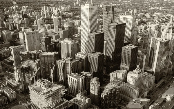 Панорамный вид города Торонто — стоковое фото