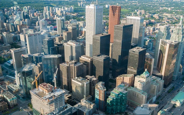 Панорамним видом на місто Торонто — стокове фото