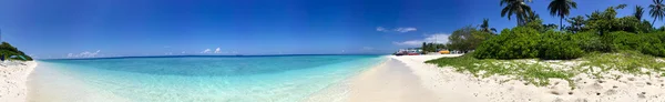 Vista panorâmica da Ilha Rasdhoo, Maldivas — Fotografia de Stock