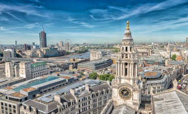 St Paul Katedrali Londra manzarası