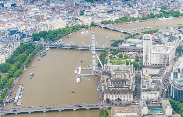 Luchtfoto uitzicht van Londen — Stockfoto