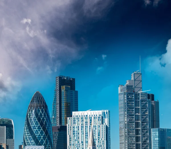 London City skyline, Storbritannien — Stockfoto