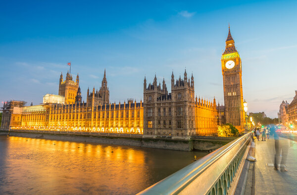 Big Ben and Houses of Parliament - London