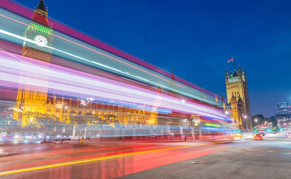 Big Ben och Westminsterpalatset - London — Stockfoto