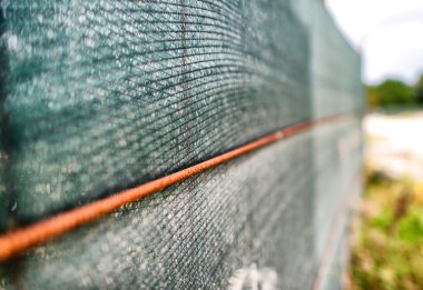 Endüstriyel Bina üzerinde net koruma