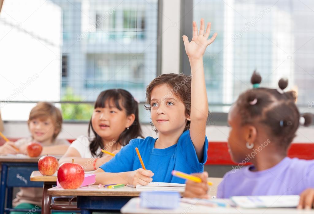 Child Raising Hand In Class funny-questions-to-ask-your-friends-about-yourself