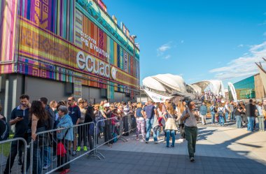 Milano Expo 2015 kişi ziyaret