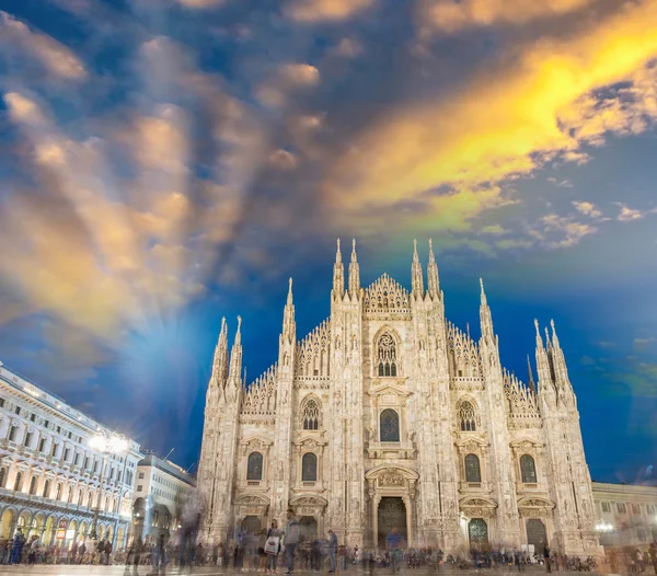 Milánské katedrály Duomo — Stock fotografie