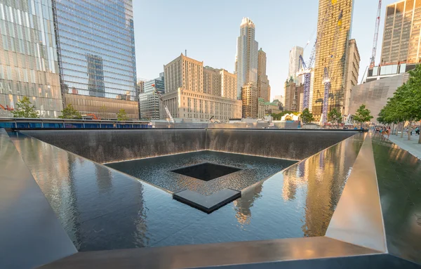 9/11 Memorial in New York — ストック写真